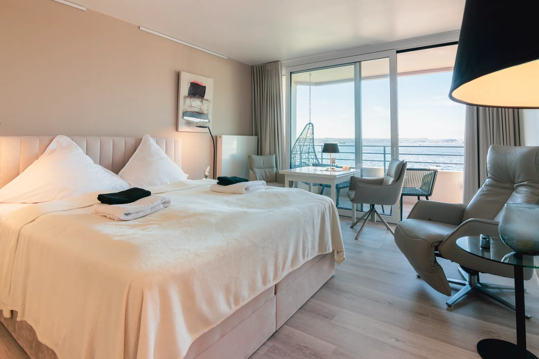 Schlafbereich mit Küche